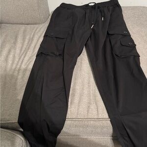 Men's Black Cargo Pants